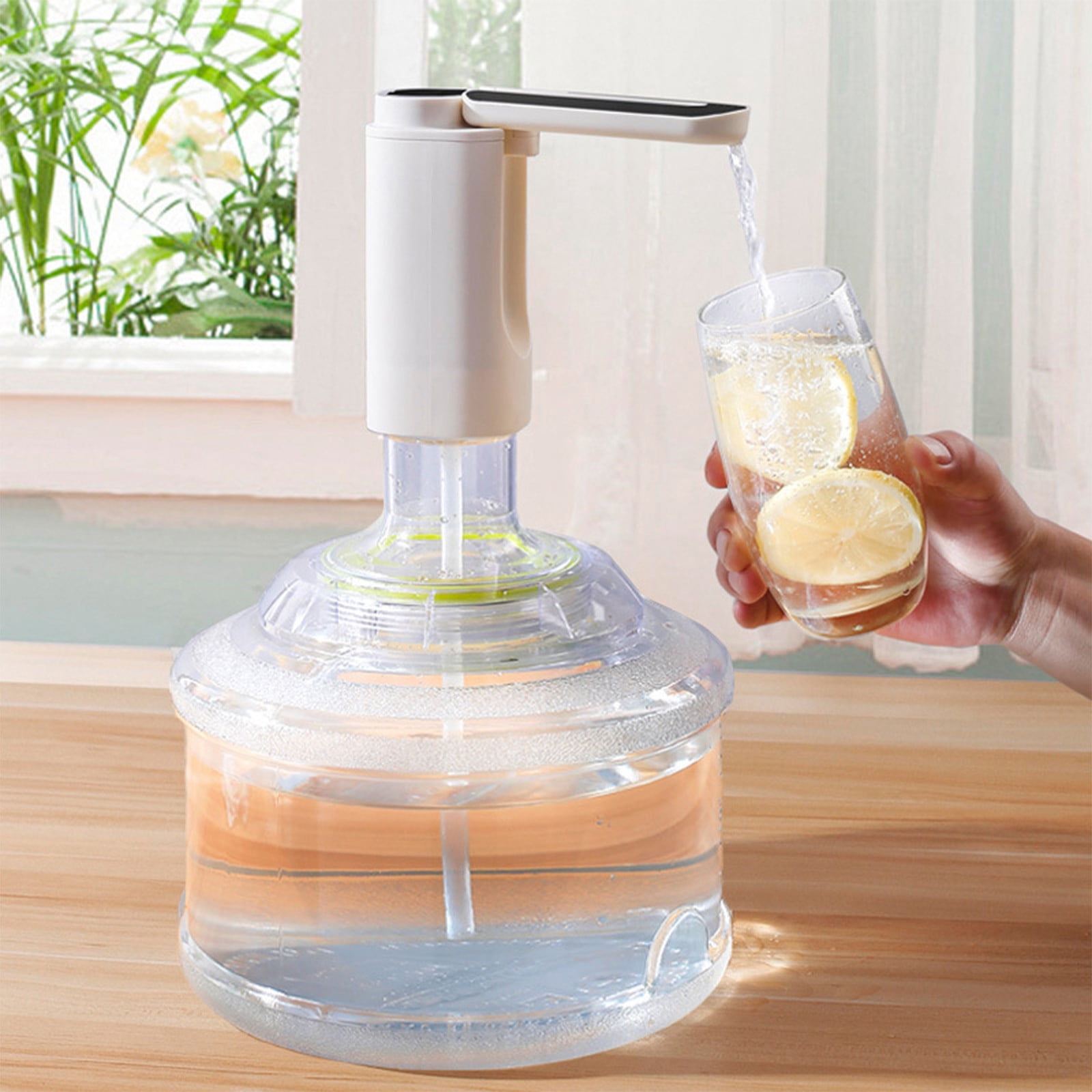 Teissuly Folding Barreled Water Pump Electric Quantitative Large Barrel ...