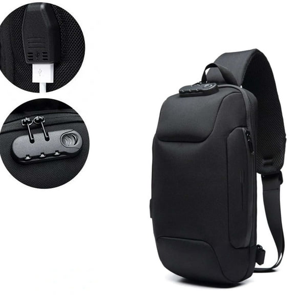 Teissuly Clearance Sling Backpack Sling Bag For Men USB -Theft Bag Crossbody Bags Shoulder Backpack For Work Outdoor Traveling Best Gift