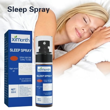 Teissuly Ebony Agarwood Sleep Spray 60ml, Fresh Soothing Sleep Spray, Improve Sleep Quality