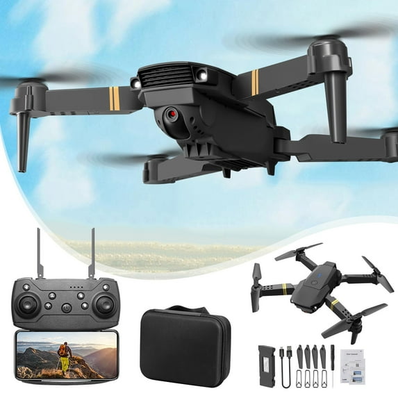 Teissuly FPV Drone With 1080P Camera WIFI FPV RC Quadcopter With Headless Mode Follow Me Altitude Hold Toys Gifts For Kids Adults