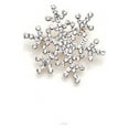 thumbnail image 1 of Teissuly Fashion Brooch Pin Crystal Rhinestone Large Snowflake Winter snow Theme, 1 of 5