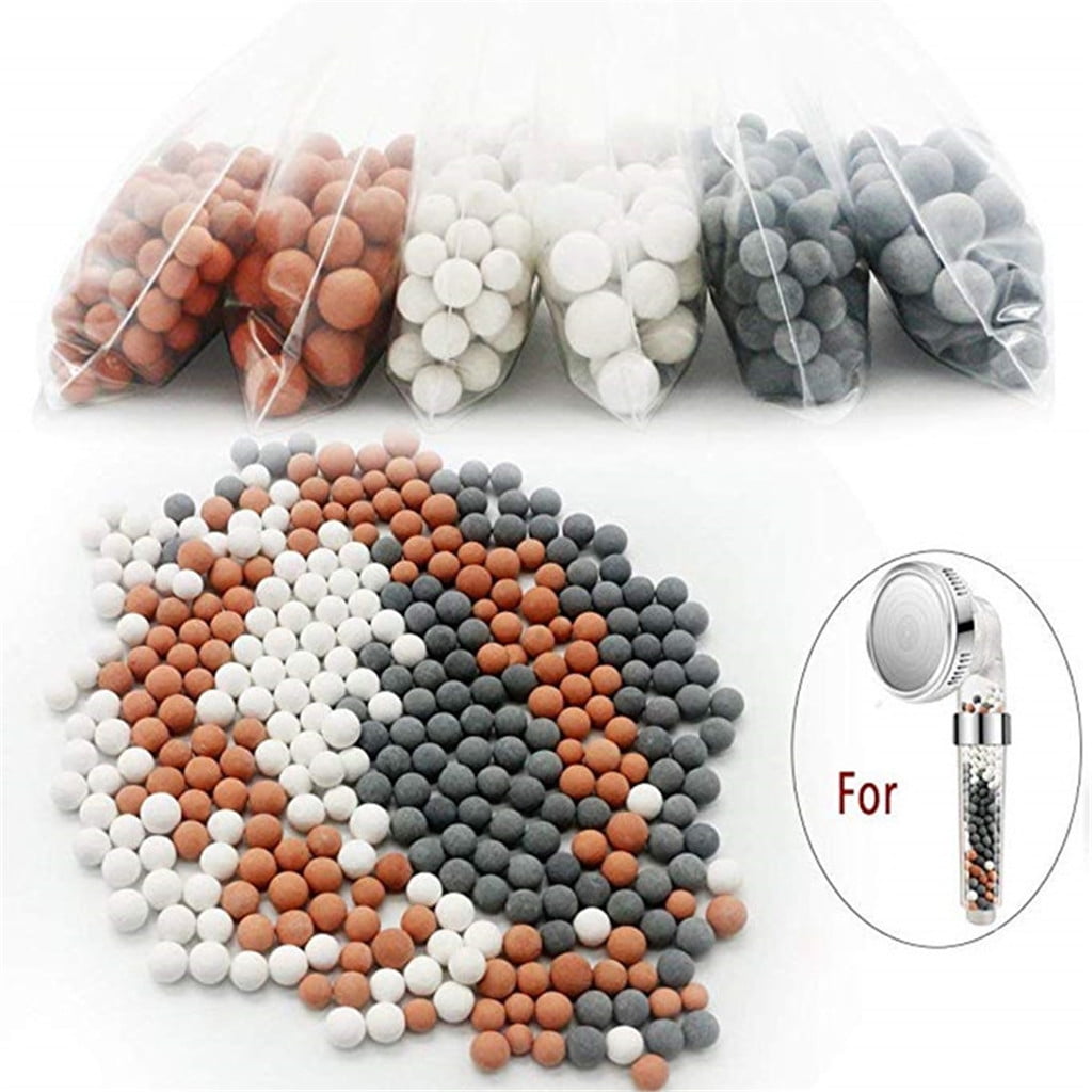 Teissuly Filtration Stone Bead Balls for Filter Shower Head Mineral