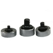 Teissuly Finger Ratchet Set 3pcs Reversible Thumb Wheel Ratchet Wrench 1/2 1/4 3/8 Drive, Palm Ratchet Wrench