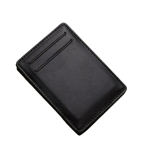 Teissuly Flip Wallet Business Card Card Bag USD Clip Large Capacity Men's Money Clip ID Set Credit Card Holder