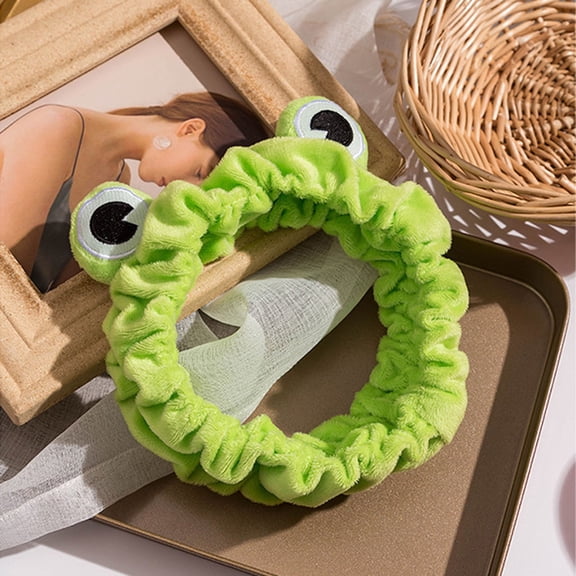 Teissuly Funny Makeup Headband Wide-brimmed Elastic Hairbands Cute Girls Hair Bands