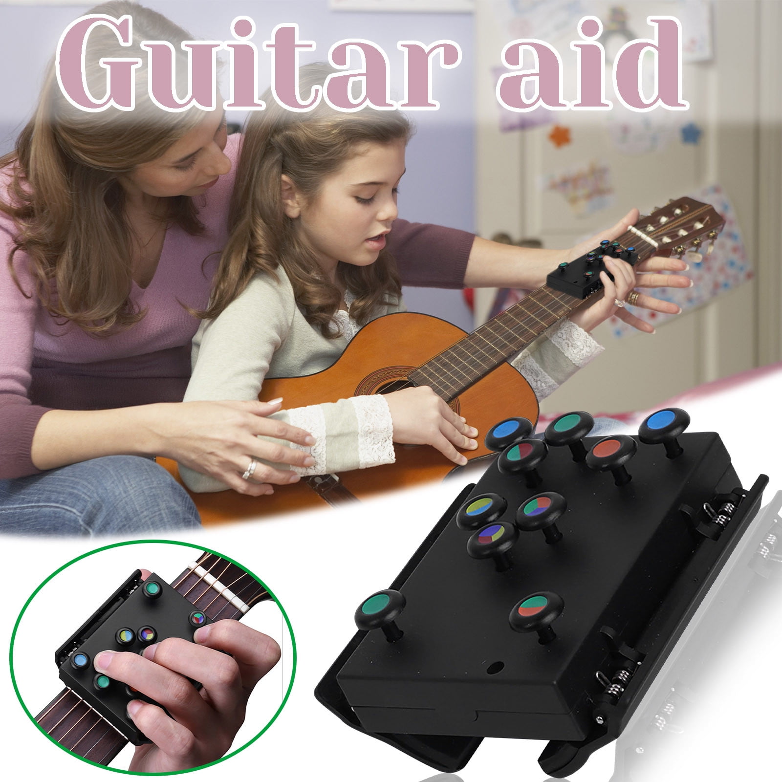 Teissuly Guitar Beginner One Key Chord Assisted Learning Tools