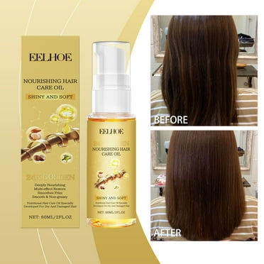 Teissuly Hair Oil Deeply Nourishes Smooths Dryness Frizz Smoothness Shines And Long-lasting 60ml