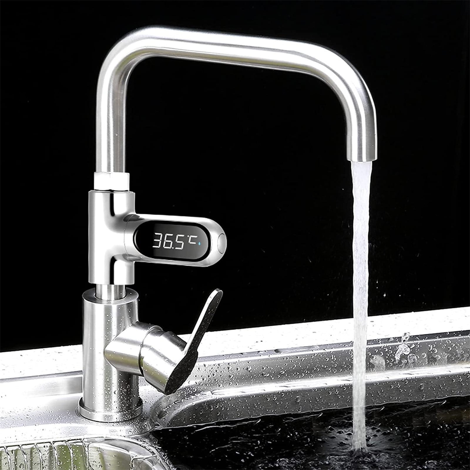 Teissuly LED Digital Shower Temperature Display 0100℃ Baby Bath Water