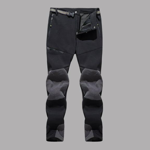 Teissuly Men And Women Outdoor Hiking Climbing Warm Trousers Ski Pants
