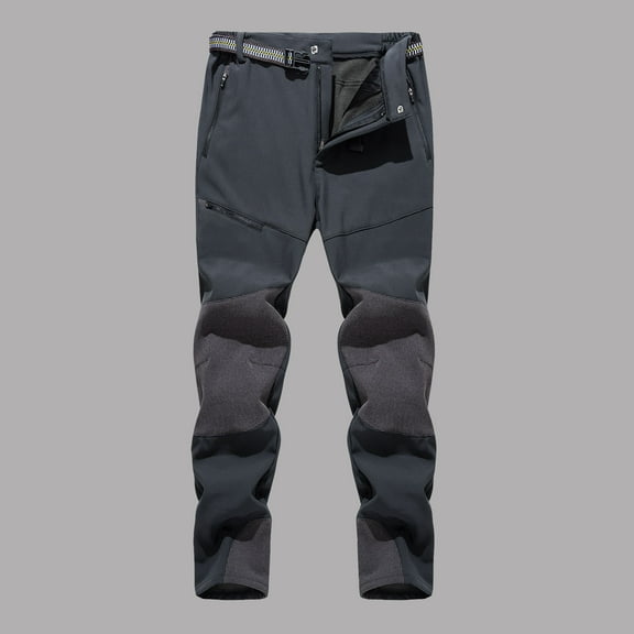 Teissuly Men And Women Outdoor Hiking Climbing Warm Trousers Ski Pants