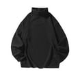 thumbnail image 1 of Teissuly Men Casual Fashion Turtleneck Long Sleeve T-shirt Pullover Base Long Sleeve High Neck Top Shirt, 1 of 3