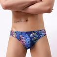 thumbnail image 1 of Teissuly Men's Printed Underwear Sexy Low Waisted Pants, 1 of 6