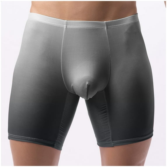 Teissuly Men's Underwear Flat Angle Underwear Sexy Low Waisted Pants