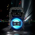thumbnail image 1 of Teissuly Outdoor Portable Bluetooth Speaker Portable Speaker Card Squares Dance Speaker, 1 of 9
