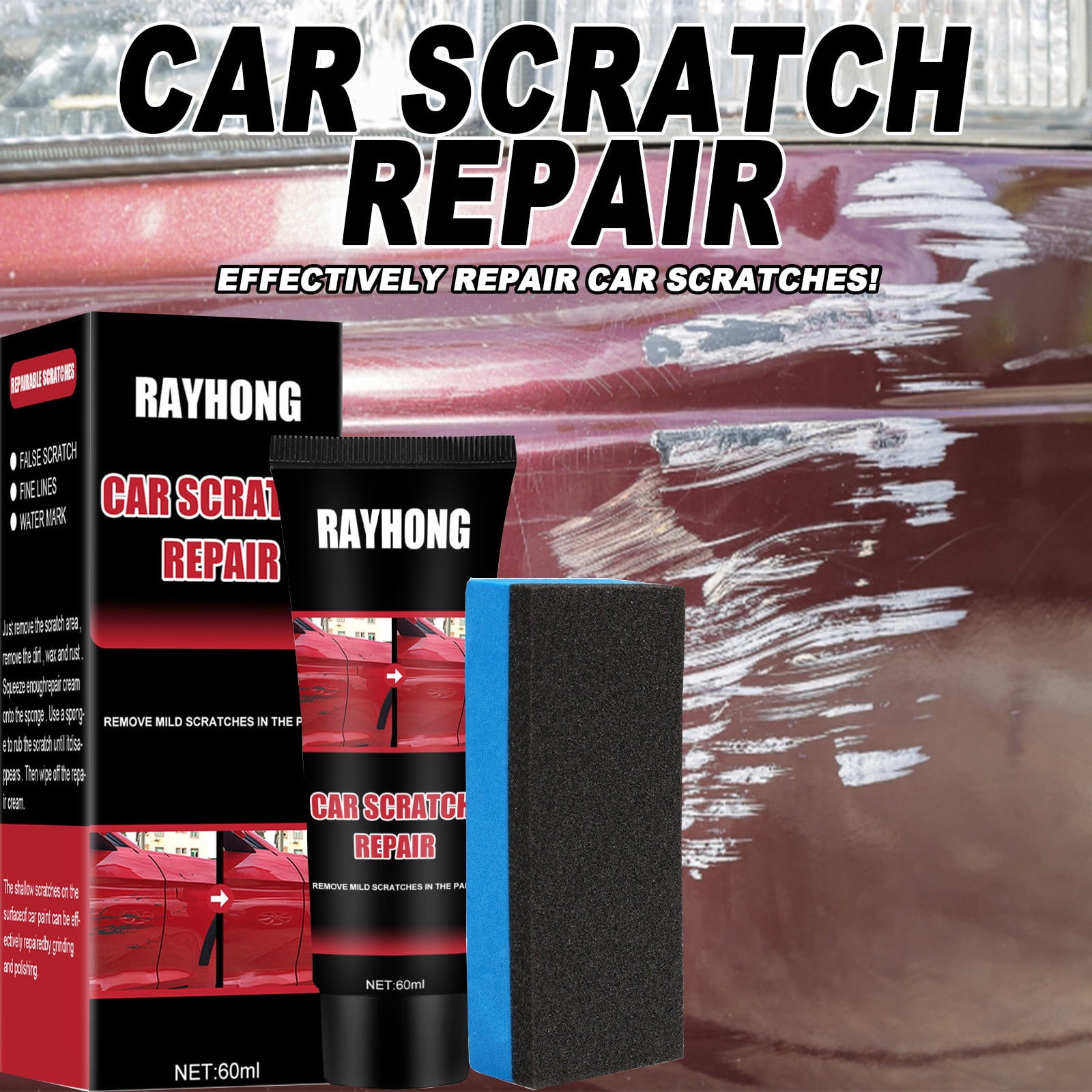 Teissuly Scratch and Swirl Remover Ultimate Car Scratch Remover