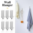 thumbnail image 1 of Teissuly Self-Adhesive Household Stainless Steel Wall Hook Hook Hanger Key Hanger Rack, 1 of 7