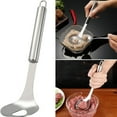 thumbnail image 1 of Teissuly Stainless Steel Meatball Spoon Press SQUEEZESs Meatball Magics Spoon Kitchen Tools Meatball Making Fishball Molds, 1 of 9