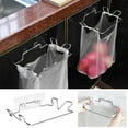 thumbnail image 1 of Teissuly Stainless Steel Perforated Kitchen Garbage Bag Rack, Multifunctional Garbage Bag Rack, 1 of 9