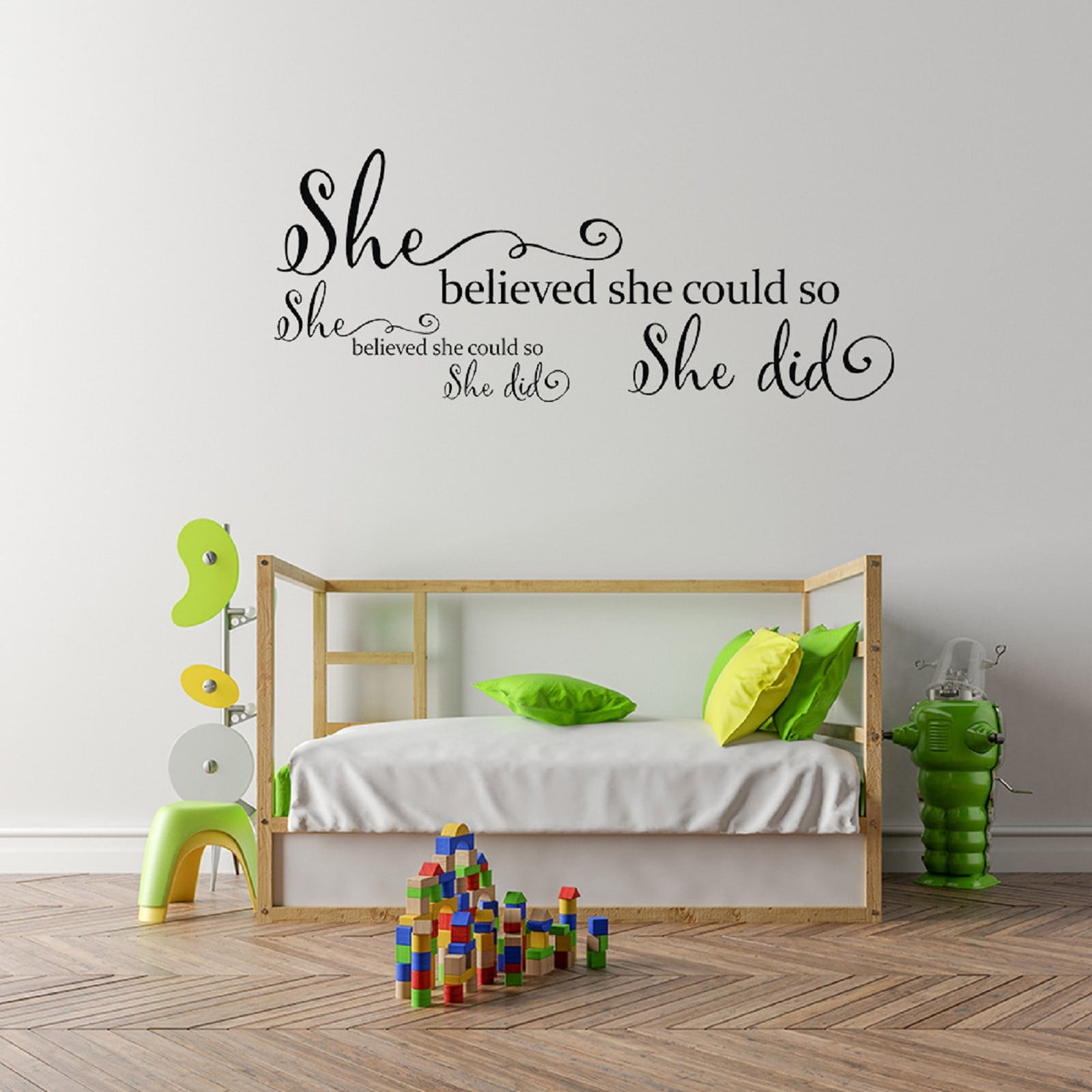 Colorful Butterfly & Nature Wall Decals - Removable, Reusable Stickers For Kids Room, Nursery, Playroom Decor
