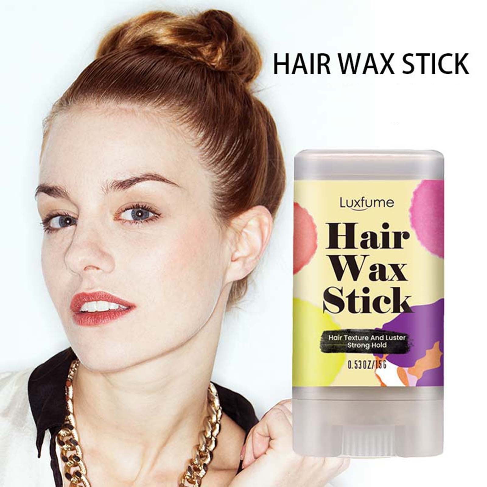 Teissuly Styling Hair Wax Stick Broken Hair Finishing Paste Styling ...