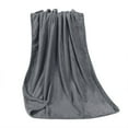 thumbnail image 1 of Teissuly Super Soft Warm Solid Warm Micro Plush Fleece Blanket Throw Rug Sofa Bedding, 1 of 2