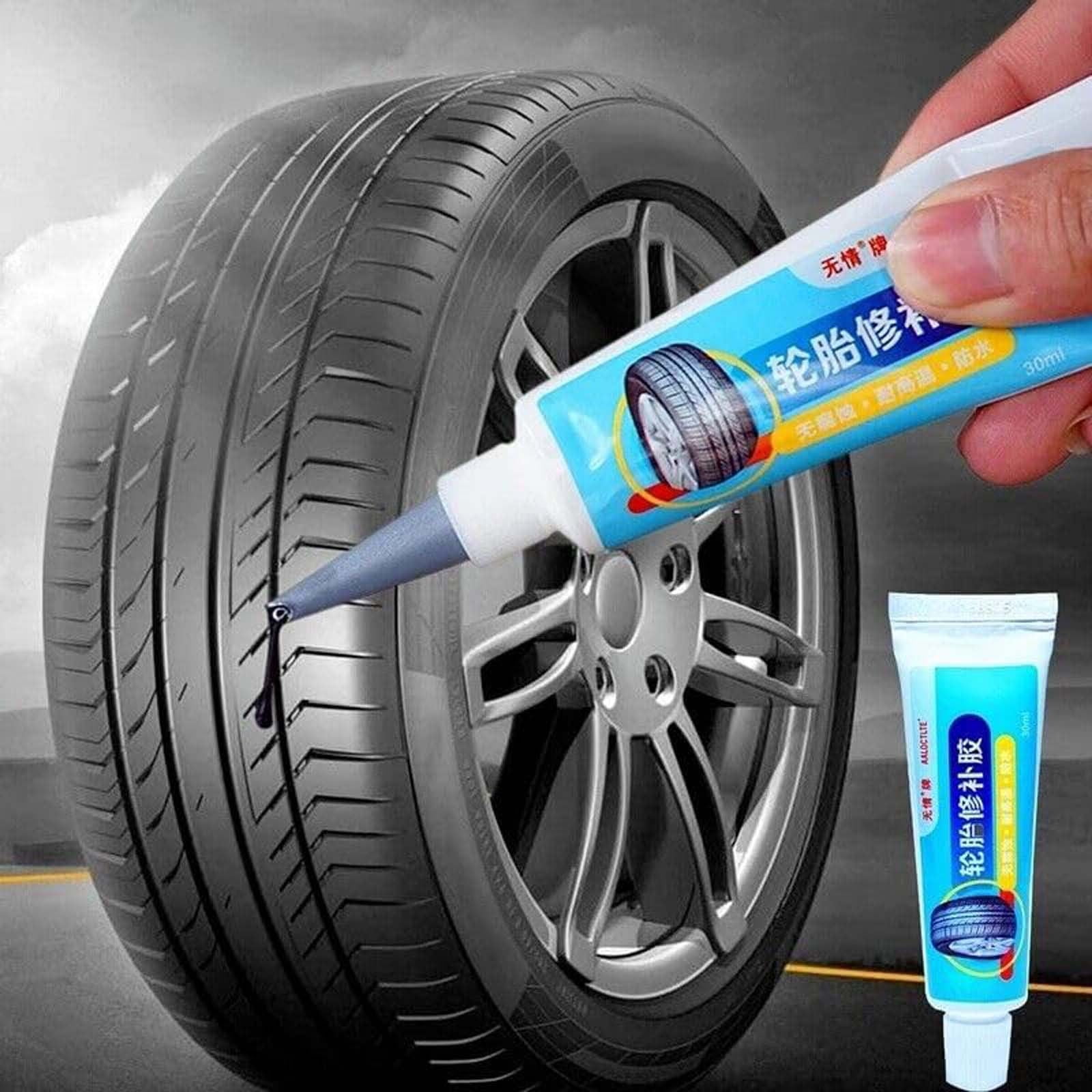 Teissuly Tire Repair Glue, Additional Glue for Sidewall Puncture Tire Repair for OffRoad