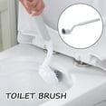 thumbnail image 1 of Teissuly Toilet Brush Cleaning Tool Cleaning Toilet Brush Long Handle Toilet Cleaning, 1 of 5