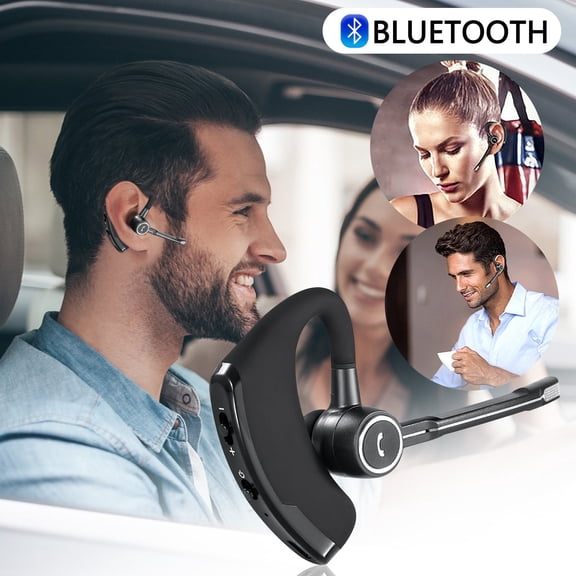 Teissuly V8S Bluetooth Headset Business Model Rotates 180 Degrees Left And Right Driving Sports In-ear Bass Headphones