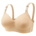 thumbnail image 1 of Teissuly Woman's Color Comfortable Hollow Out Perspective Bra Underwear No Rims, 1 of 2