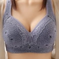 thumbnail image 1 of Teissuly Woman's Comfortable Breathable Bra Underwear No Rims, 1 of 9