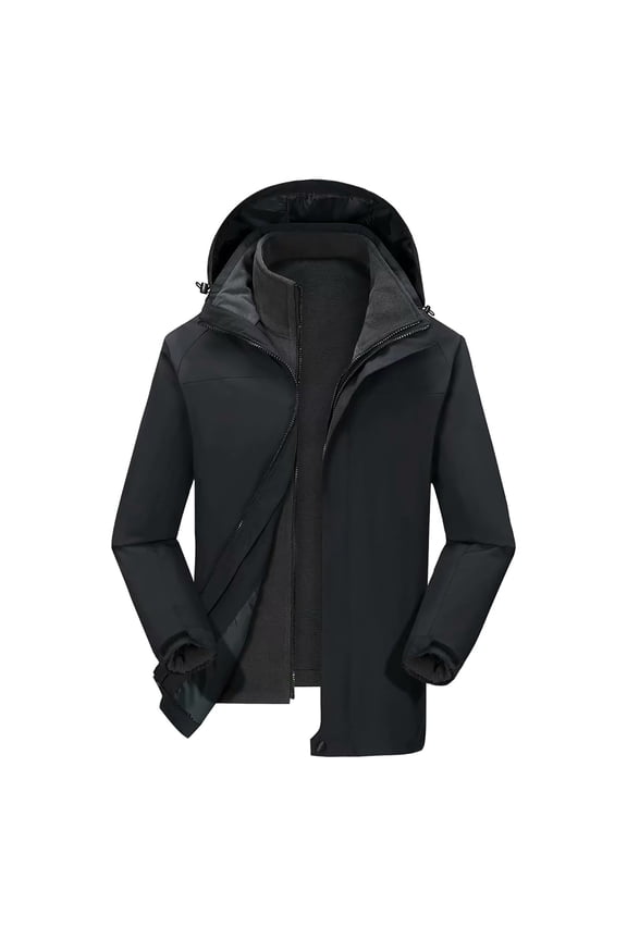 Women And Men's Three In Detachable Outdoor Mountaineering Suit And Ski Suit