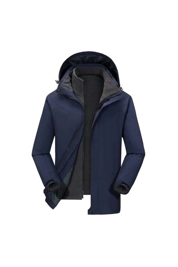 Women And Men's Three In Detachable Outdoor Mountaineering Suit And Ski Suit
