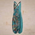 thumbnail image 1 of Teissuly Women Fashion Sexy Casual Vintage Print Backless V-Neck Sleeveless Playsuit Jumpsuit, 1 of 3