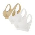 thumbnail image 1 of Teissuly Women Seamless Sports Bra Wirefree Yoga Bra With Removable Pads, 1 of 4