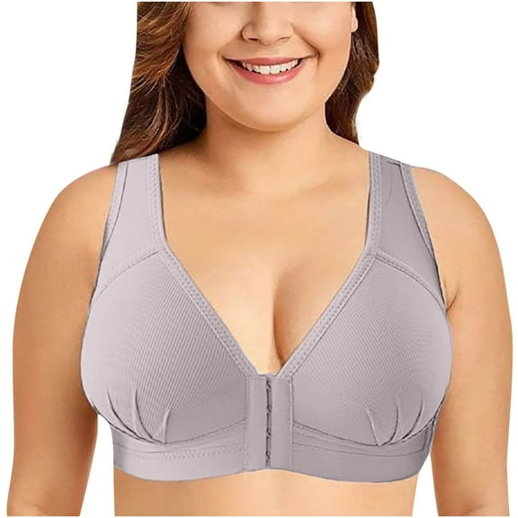 Teissuly Women's Bra Wire Free Underwear One-Piece Bra Everyday Underwear