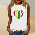 thumbnail image 1 of Teissuly Women's Casual Independence Day Sleeveless Round Neck Top, 1 of 4