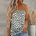 thumbnail image 1 of Teissuly Women's Casual Print Sleeveless Tube Top T-Shirt Blouse Tops, 1 of 5