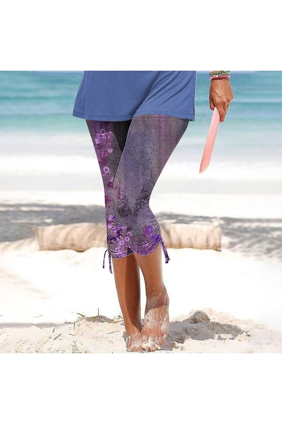 Women's Comfortable Cropped Leisure Time Pants Sweatpants Yoga Pants