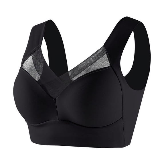 Teissuly Women's Strapless Lace Vest Underwear With Thin Side Collection And Daily Bra
