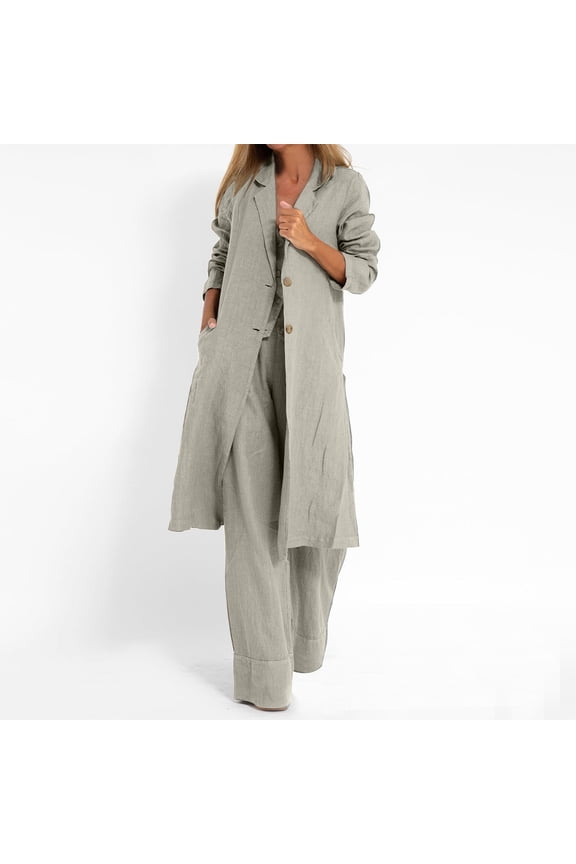 Womens V-neck Straight Long Sleeved Pocket Women's Windbreaker Cardigan Jacket