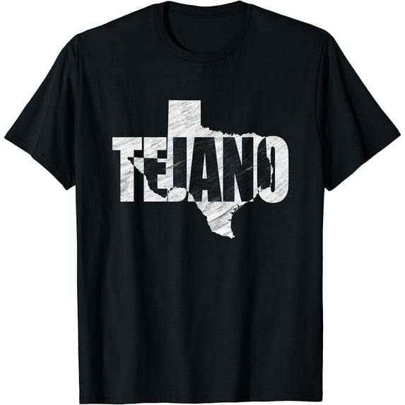 Tejano Texas Pride T-Shirt Black 4X-Large