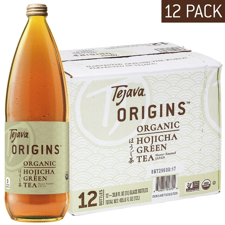 Tejava Origins Organic Hojicha Green Tea Bottle - 12 / Carton Tejava Origins Organic Hojicha Green Tea Bottle - 12 / Carton