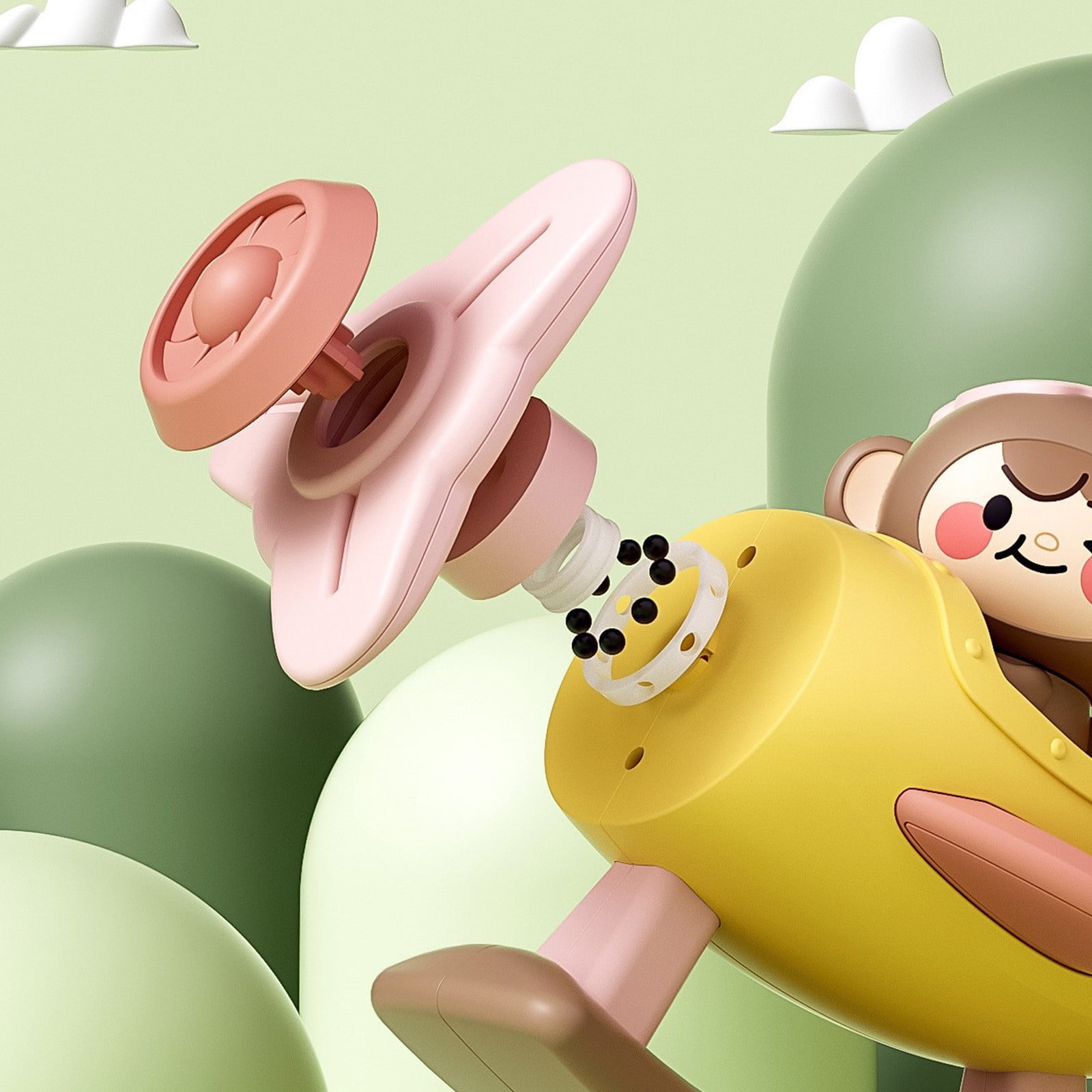 Tejiojio Babies Aircraft Banana Whistle, Musical Instruments Training