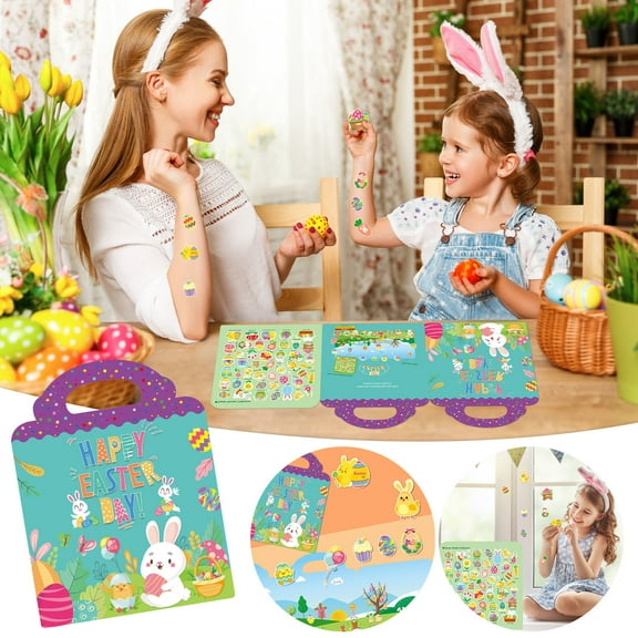 Tejiojio Children'S Stickers Activity Books Children'S Guide Stickers Kids Learning Educational Toy Sticker