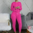 thumbnail image 1 of Tejiojio 2022 Ladies Fashion Casual Slim Solid Color Suit Suit Office Two-piece Suit, 1 of 5