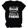 thumbnail image 1 of Tejiojio Clearance Graduate T Shirts for Women,Women's Funny Printed Plus Size O-Neck T-Shirts Short Sleeve Graphic Tee Tops, 1 of 4