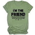 thumbnail image 1 of Tejiojio Clearance Graduate T Shirts for Women,Women's Funny Printed Plus Size O-Neck T-Shirts Short Sleeve Graphic Tee Tops, 1 of 4