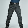 thumbnail image 1 of Tejiojio Clearance Men's Pants Multiple Pockets Cargo Trousers Work Wear Combat Cargo Pocket, 1 of 8