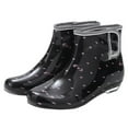 thumbnail image 1 of Tejiojio Clearance Women's Rain Boots Fashion Short Tube Rain Boots Water Slip Resistant Water Shoes, 1 of 5