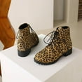 thumbnail image 1 of Tejiojio Fall Clearance Autumn And Winter Flowers Color Matching Thick High-heeled Platform Women's Sleeve High Boots, 1 of 5